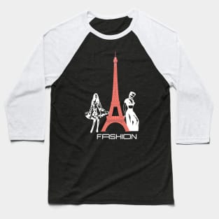 Paris Fashion Baseball T-Shirt